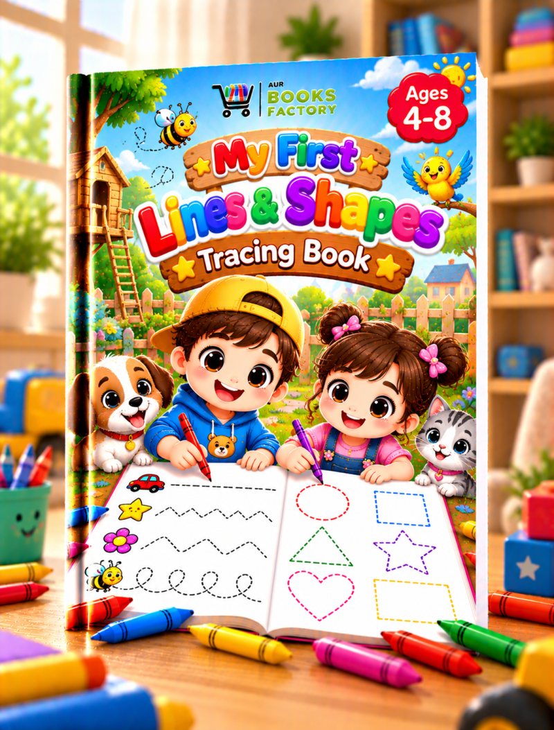 My First Lines & Shapes Tracing Book