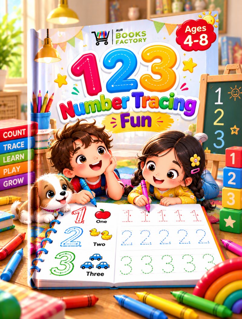 123 Number Tracing Fun