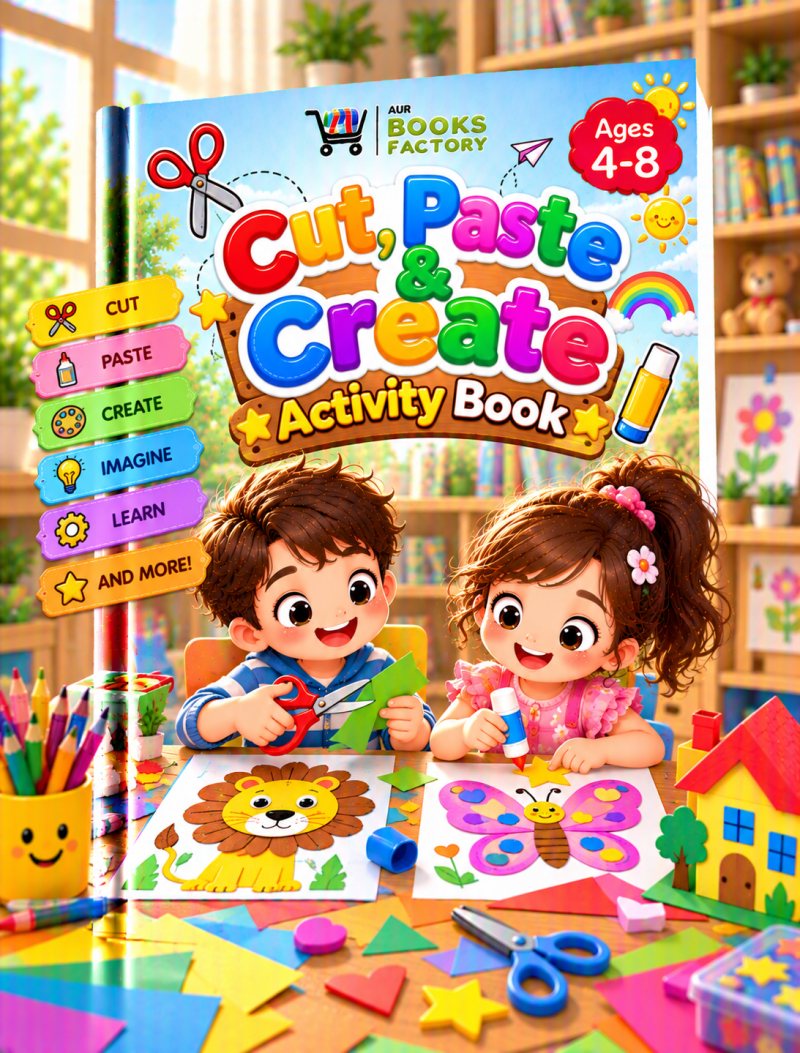 Cut, Paste & Create Activity Book