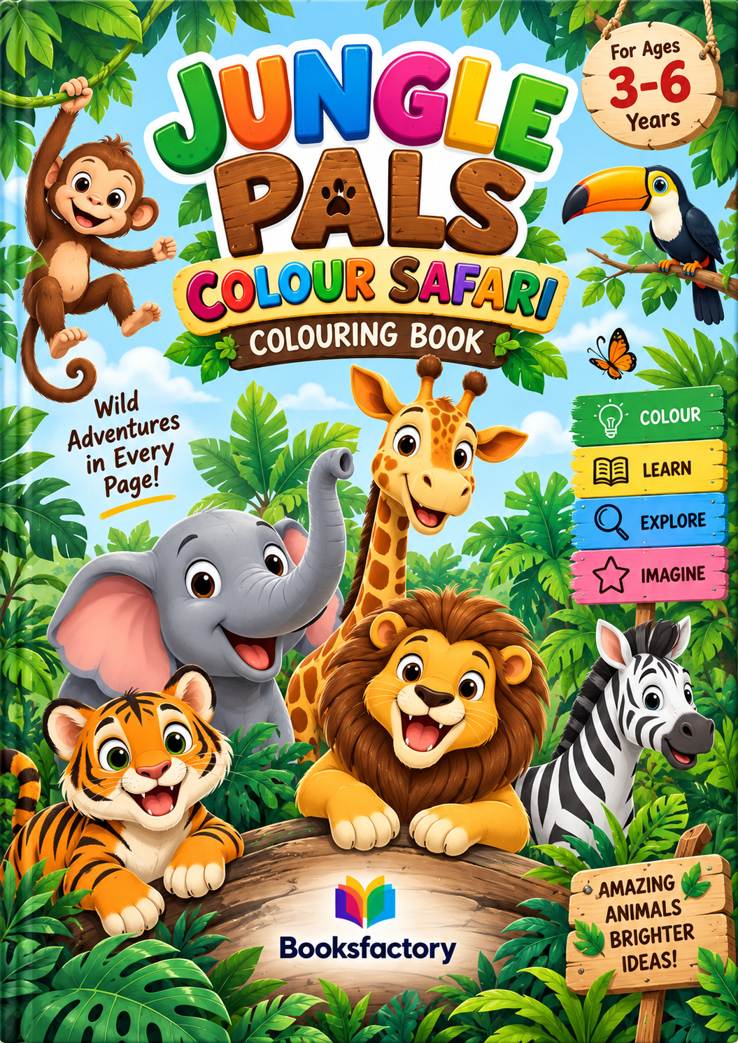 Jungle Pals Colour Safari