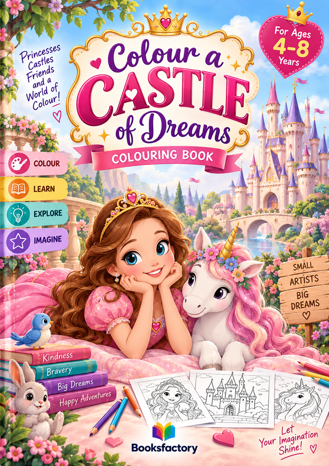 Colour a Castle of Dreams