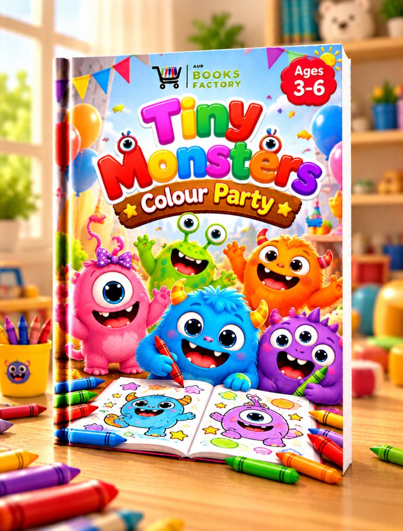 Tiny Monsters Colour Party