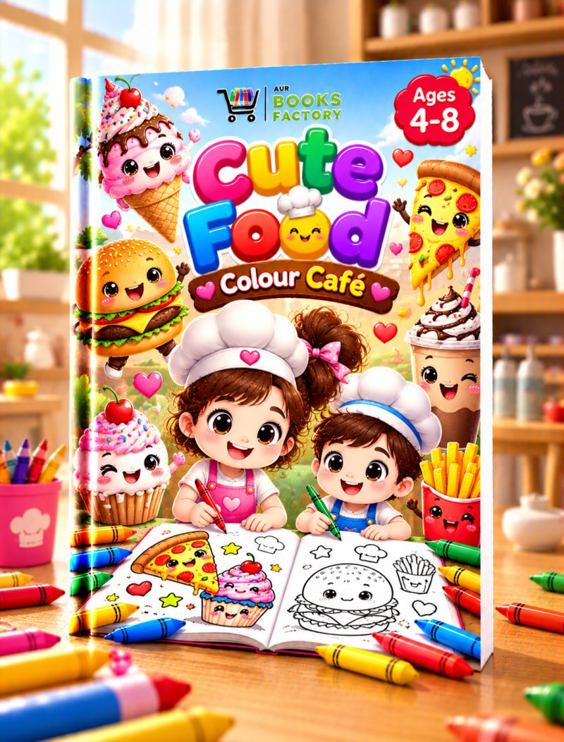 Cute Food Colour Café