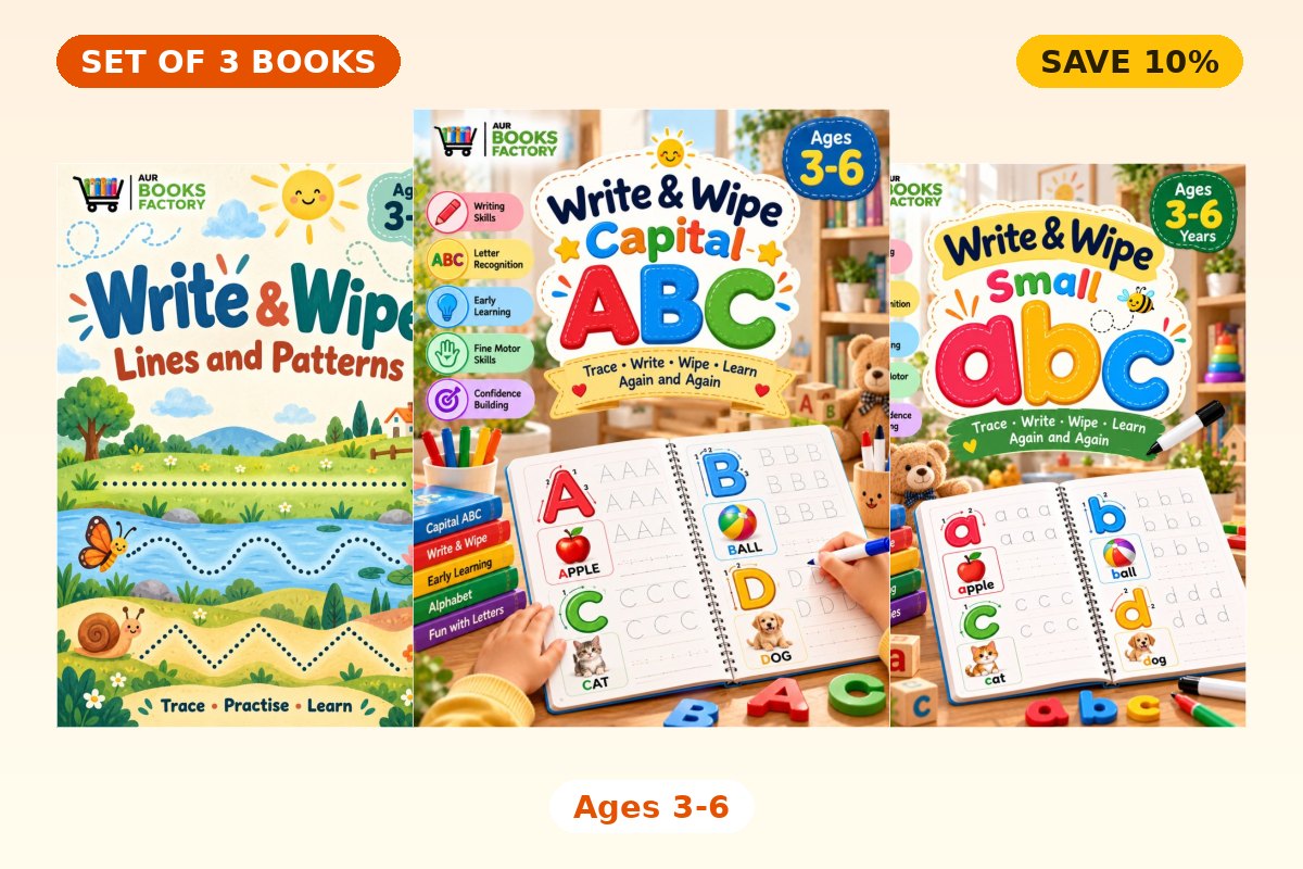 Write & Wipe ABC Starter Combo