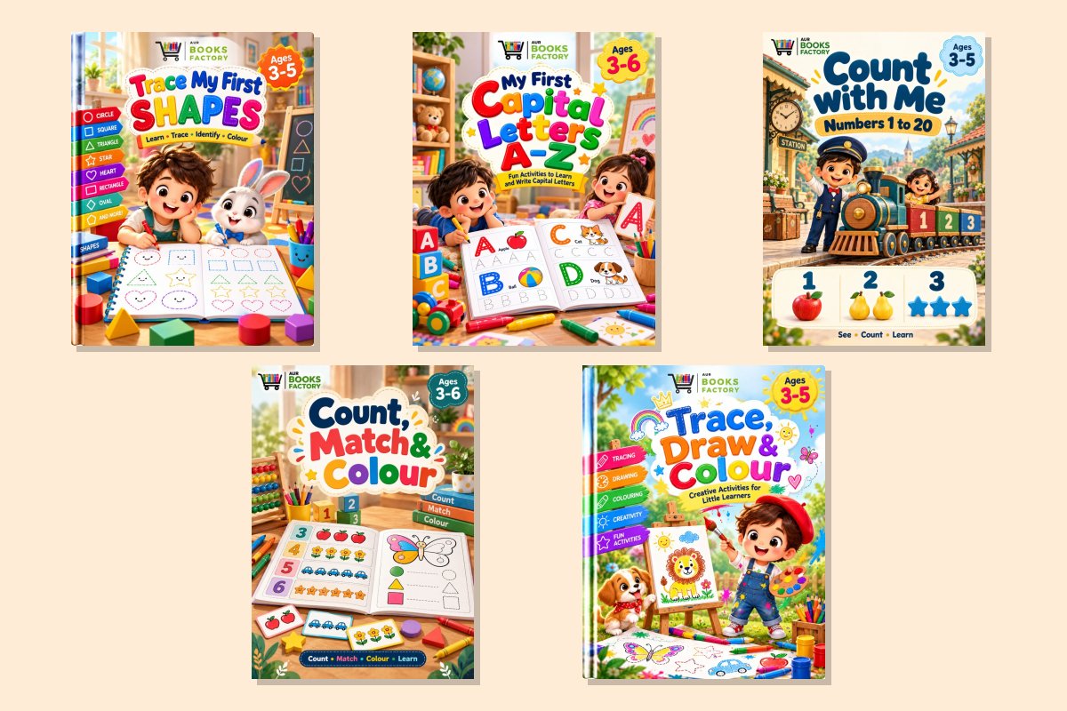 Preschool Ready Combo (Set of 5)