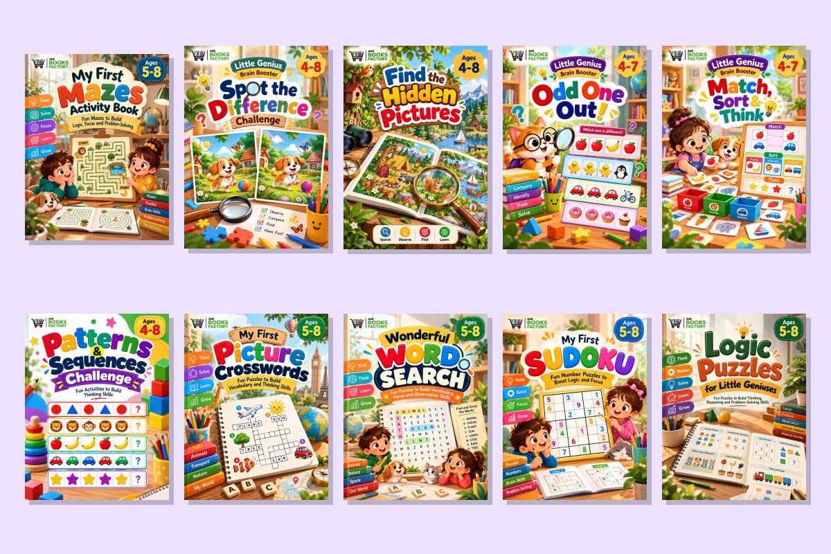 Brain Games Mega Kit (Set of 10)
