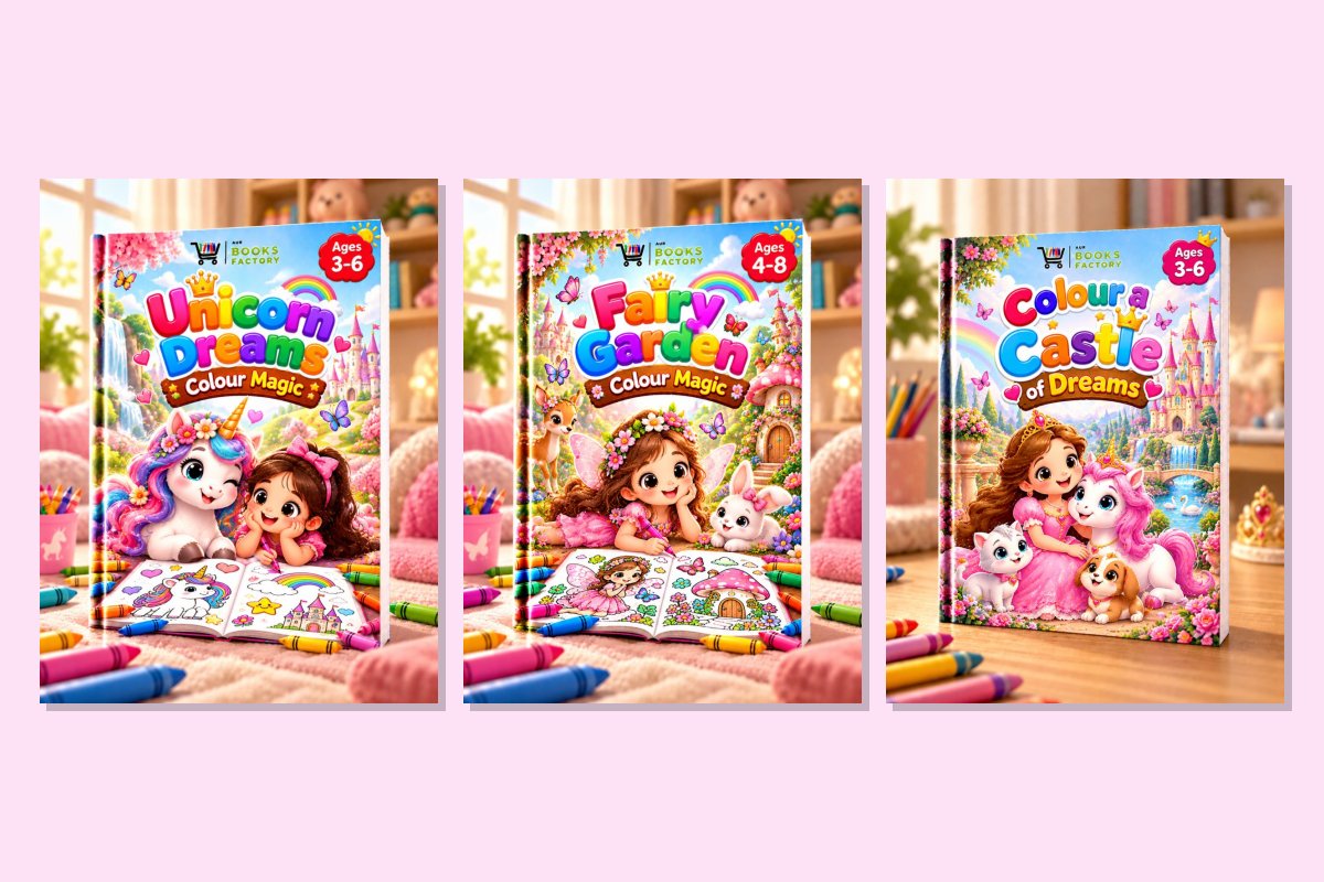 Magic & Dreams Colouring Combo