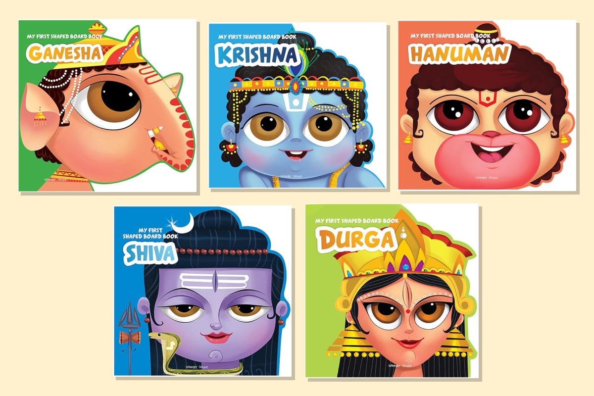 My First Gods Board Book Combo: Ganesha, Krishna, Hanuman, Shiva and Durga