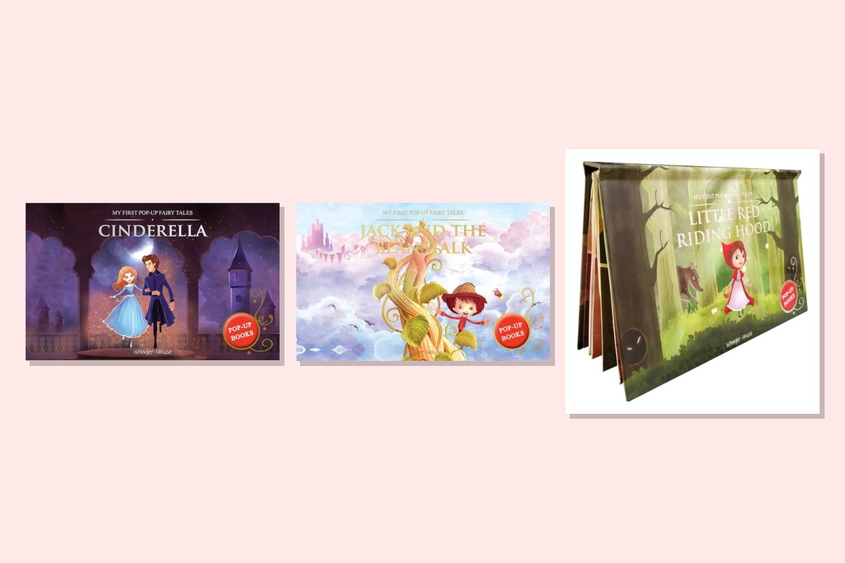 My First Pop Up Fairy Tales Combo: Cinderella, Jack and Red Riding Hood