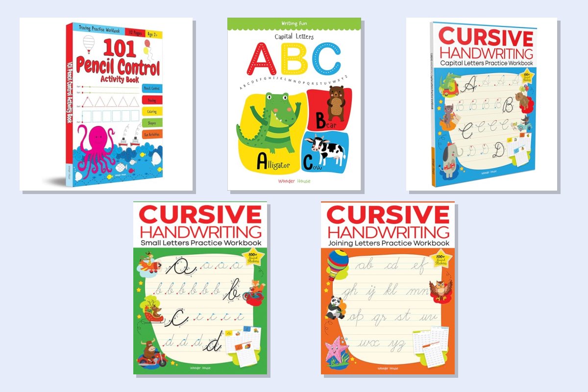 Pencil to Cursive Writing Combo (Set of 5)
