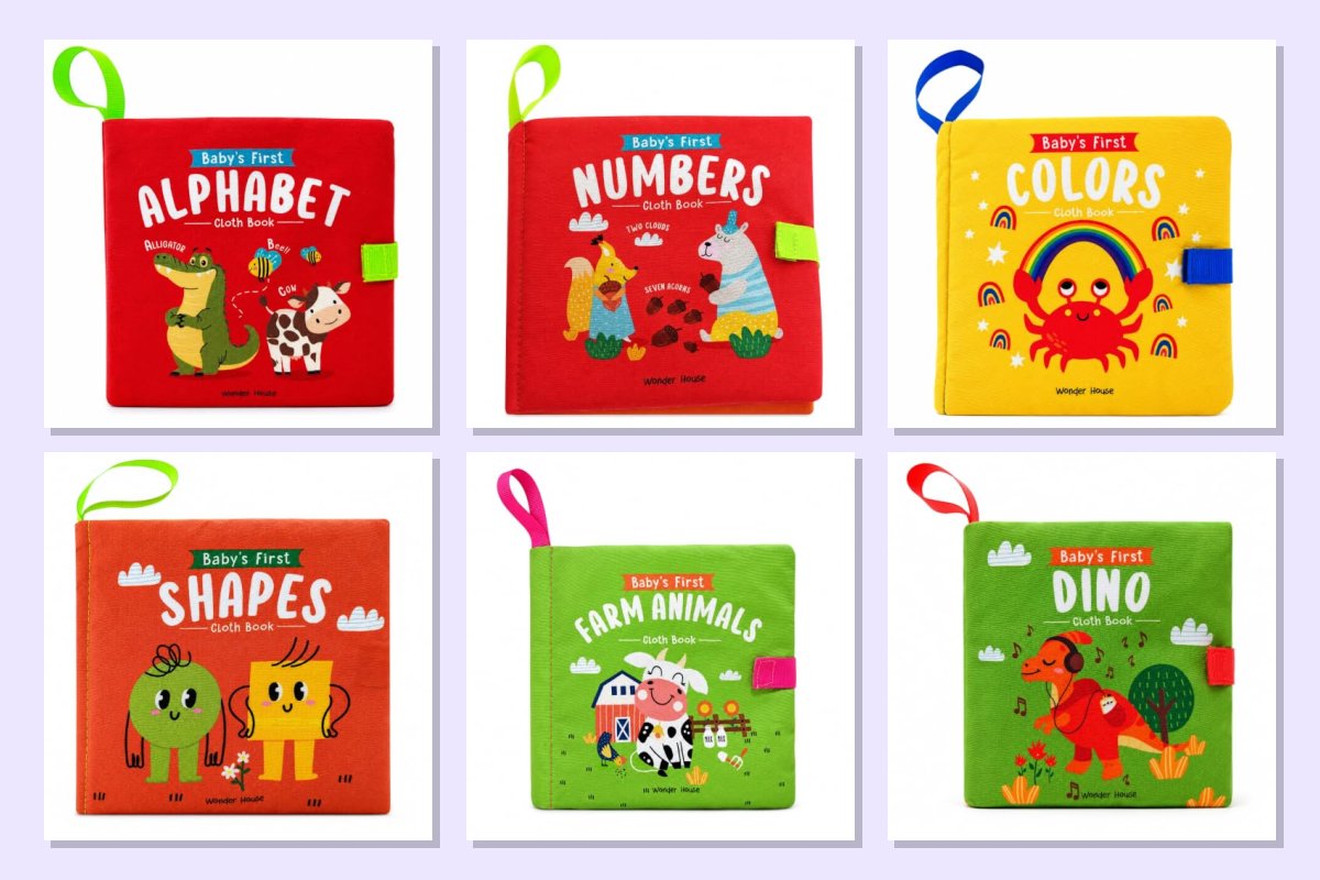 Baby's First Cloth Books Complete Set (Set of 6)