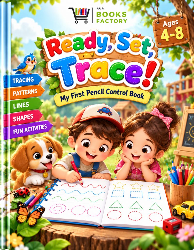 Ready, Set, Trace! - My First Pencil Control Book