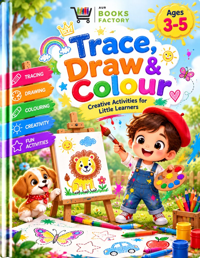Trace, Draw & Colour