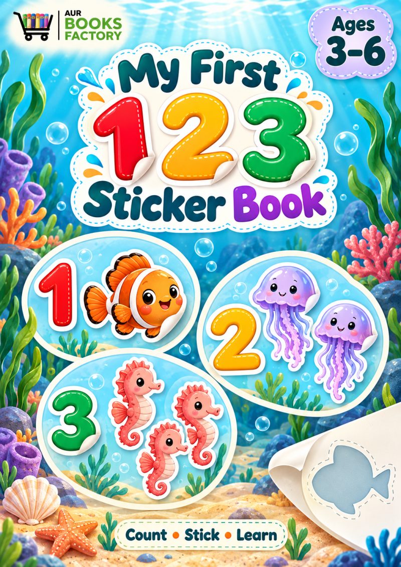 My First 123 Sticker Book