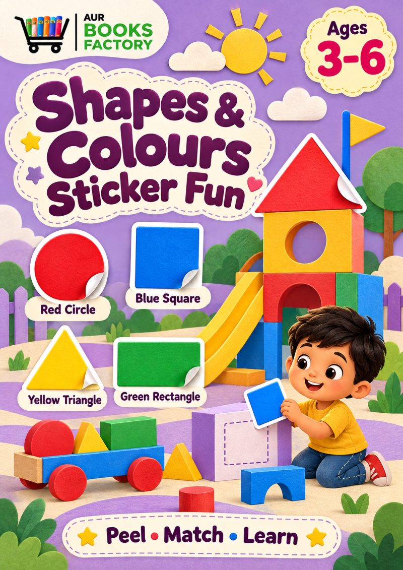 Shapes & Colours Sticker Fun