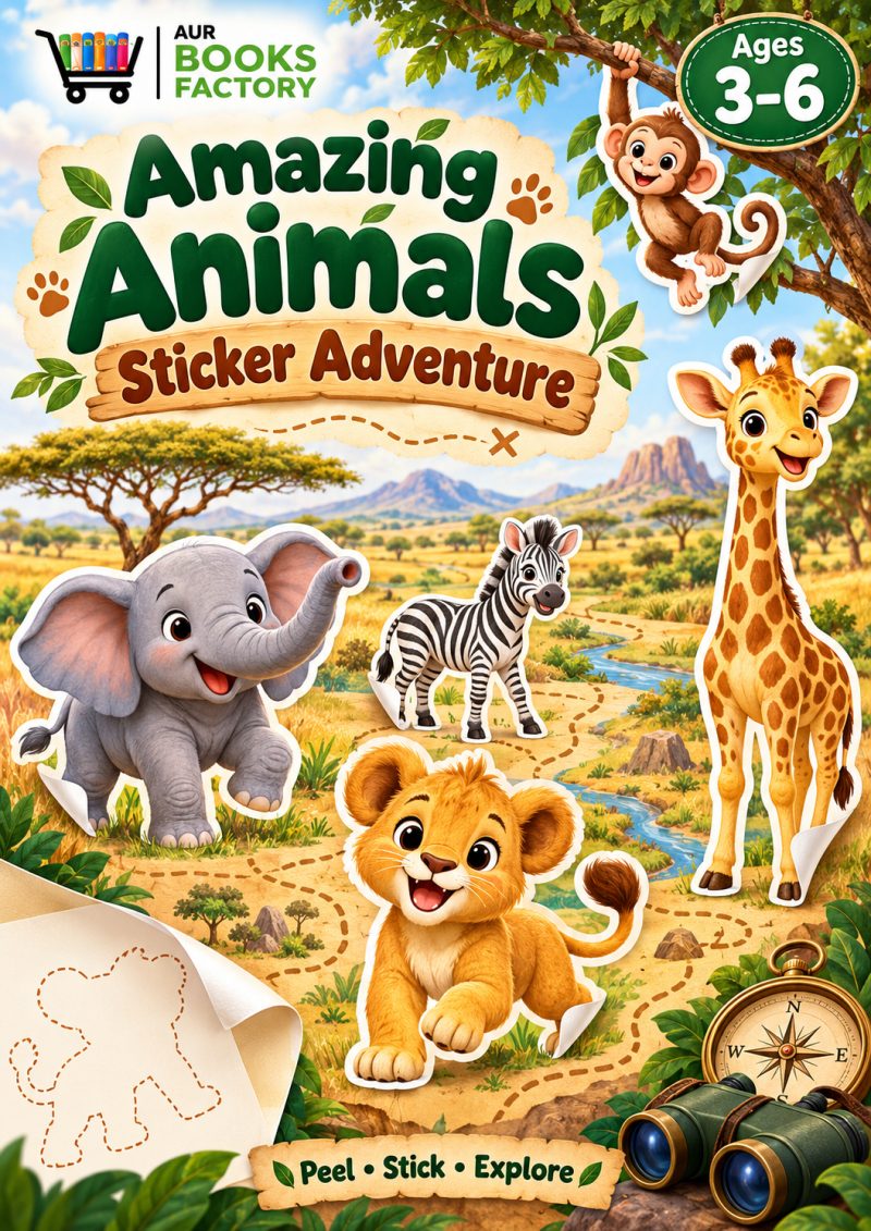 Amazing Animals Sticker Adventure