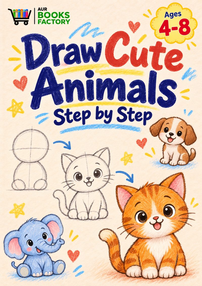 Draw Cute Animals Step by Step