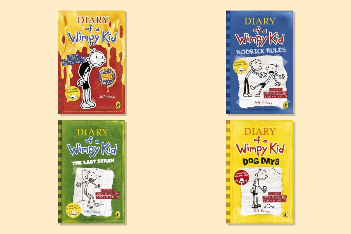 Diary of a Wimpy Kid Box Set (Set of 4 Books)