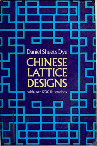 CHINESE LATTICE DESIGNS