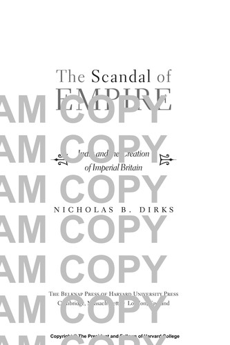 The Scandal of Empire