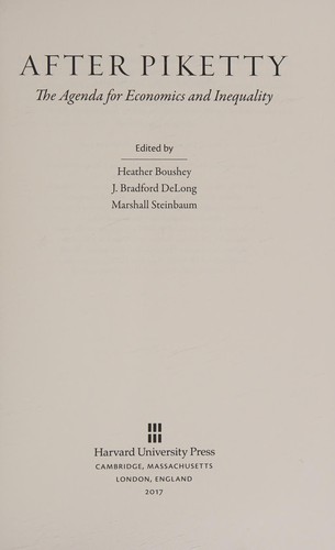After Piketty