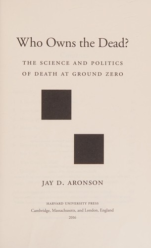 Who Owns the Dead?