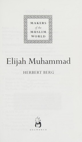 ELIJAH MUHAMMAD