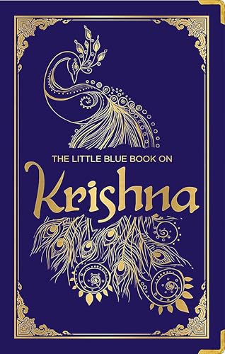 The Little Blue Book on Krishna (Deluxe Silk Hardbound)