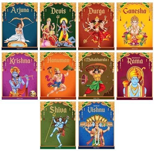 Tales from Indian Mythology (Collection of 10 Books): Story Books For Kids