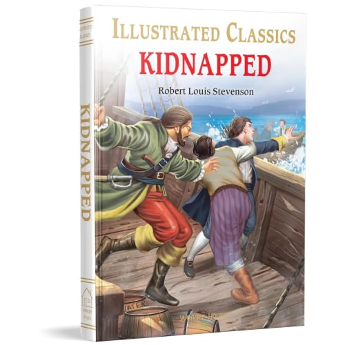 Kidnapped for Kids : Illustrated Abridged Children Classic English Novel with Review Questions