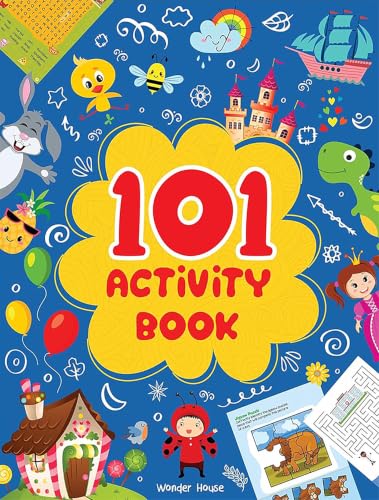 101 Activity Book : Fun Activity Book For Children (Logical Reasoning And Brain Puzzles)