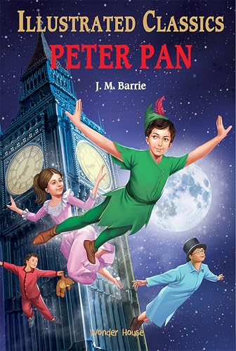 Peter Pan : Illustrated Abridged Children Classic English Novel with Review Questions (Hardback)