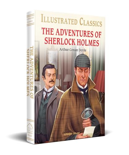 The Adventures of Sherlock Holmes : Illustrated Abridged Children Classic English Novel with Review Questions (Hardback)