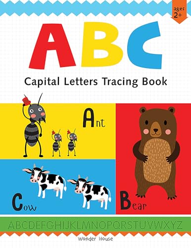 Preschool Activity Book: ABC - Capital Letters Tracing Book For Kids