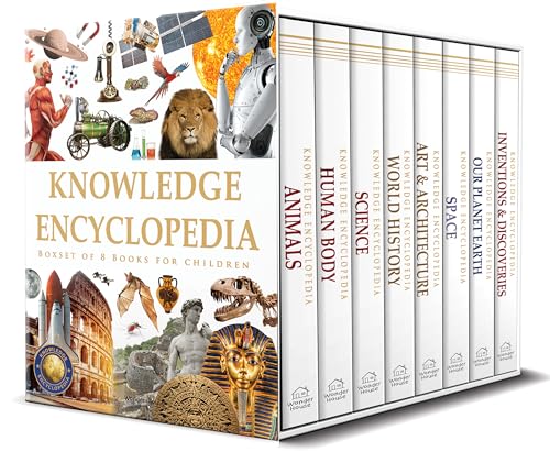 Knowledge Encyclopedia - Boxset of 8 Books for Children