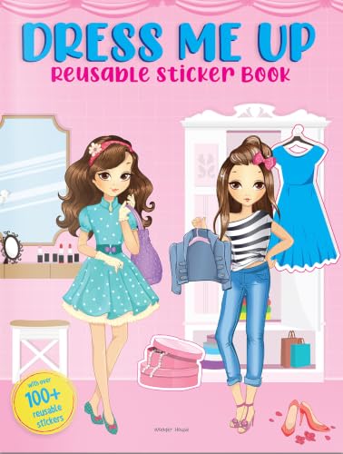 Dress Me Up Reusable Sticker Book For Children