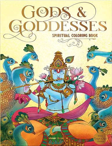 Gods and Goddesses - Spiritual Coloring Book