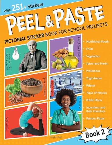 Peel & Paste - Pictorial Sticker Book For School Projects - Book 2