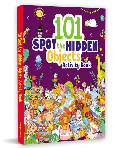 101 SPOT the HIDDEN Objects Activity Book