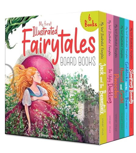 My First Illustrated Fairytales Board Book (Set of 6 Books)