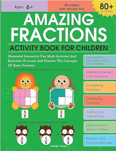 Amazing Fractions : Activity Book for Children