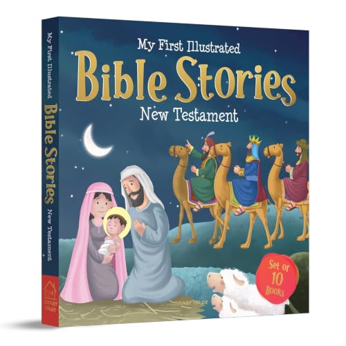 My First Illustrated Bible Stories New Testament (Boxed Set of 10 Books)
