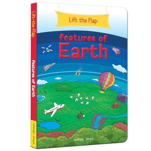Lift the Flap: Features of Earth : Early Learning Novelty Board Book For Children