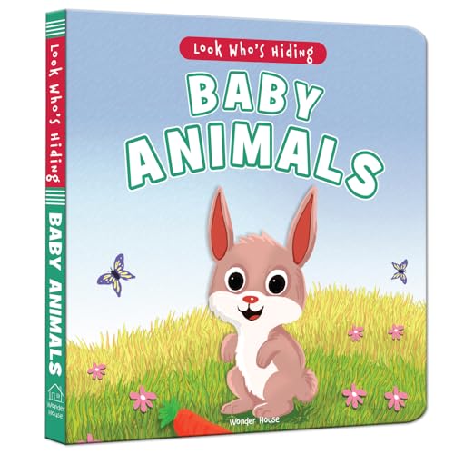 Look Who’s Hiding: Baby animals : Pull The Tab Novelty Books For Children