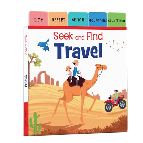 Seek And Find: Travel : Early Learning Board Books With Tabs