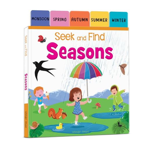 Seek And Find: Seasons : Early Learning Board Books With Tabs