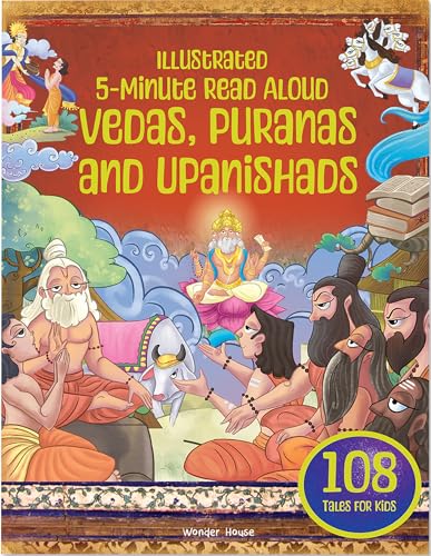 108 Vedas, Puranas and Upanishads - Illustrated 5 Minute Read Aloud
