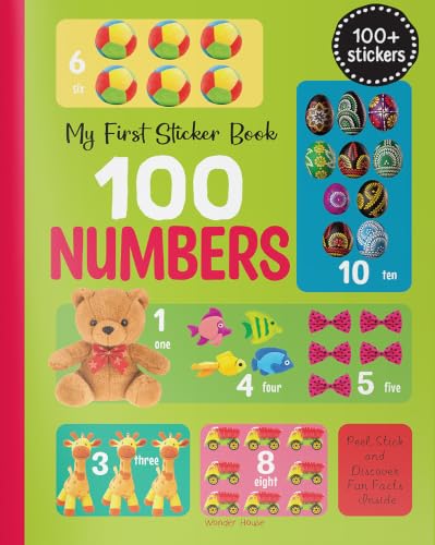 My First 100 Numbers Stickers
