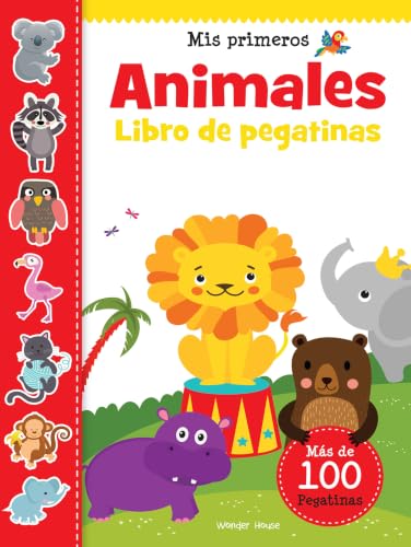My First Animals Sticker Book - Spanish