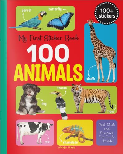 My First 100 Animals Stickers